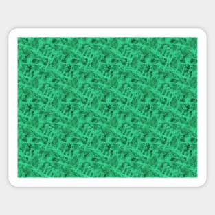 Green gray smoke - modern elegant pattern Sticker